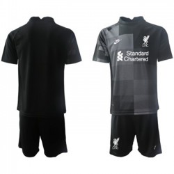 Camisola Liverpool Guarda-redes Criança Equipamento Terceiro 2021-2022 Manga Curta